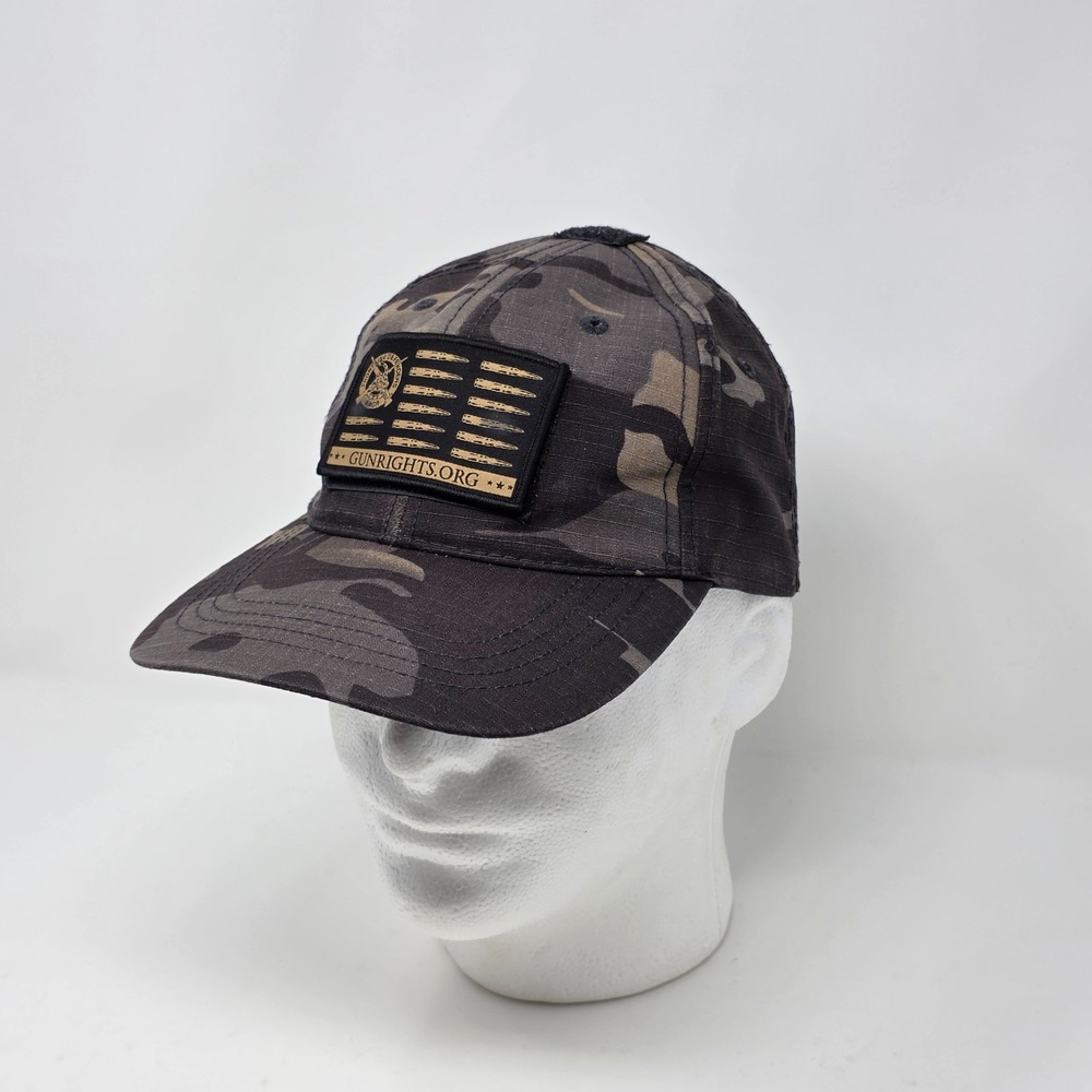 Tactical Camo Removable Patch Baseball Hat Cap 1 Patch Gun Rights Strapback Mens
